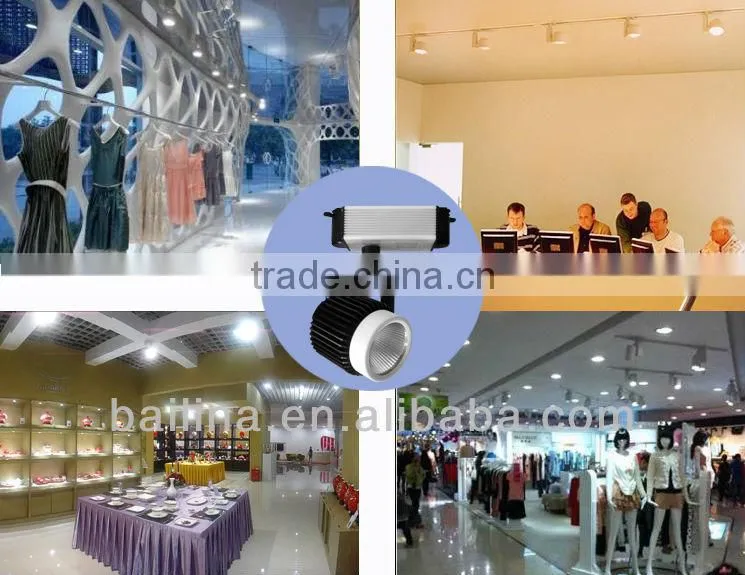 led track light in led track lights for shopping mall
