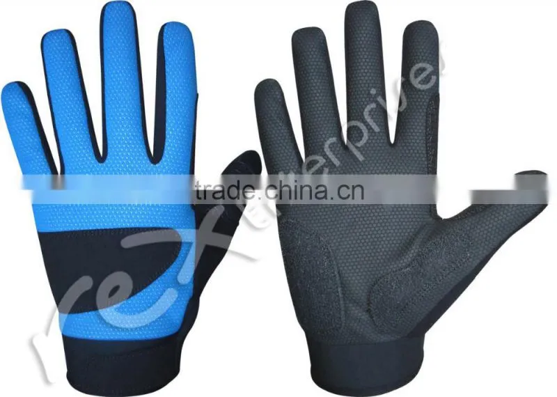 Cycle Gloves,Full Fingers Cycling Gloves,Reflective Cycling Gloves,Gripped Cycling Gloves