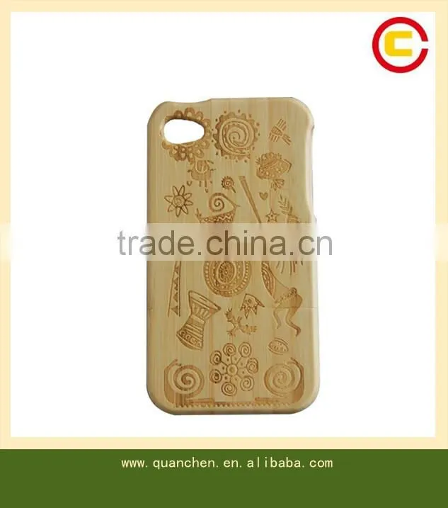 hot new bamboo 4s case cover for 2014