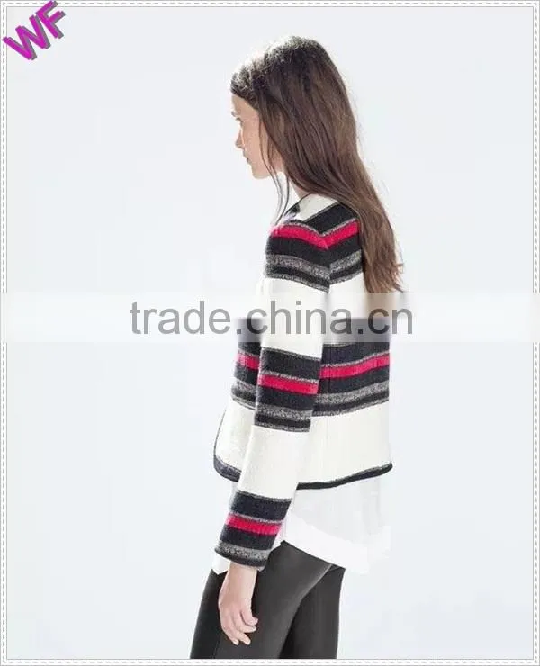 Custom Women Blazer Stripe woman suit