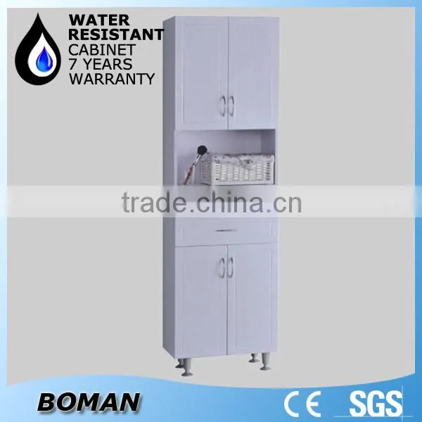 Tall Storage Cabinet European Style Bathroom Vanity
