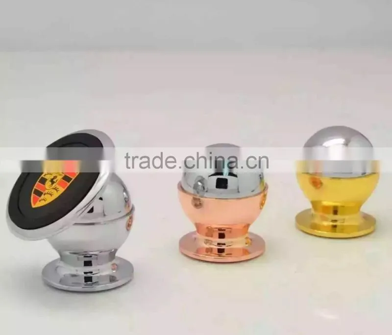 360 Rotating magnetic mobile phone car holder