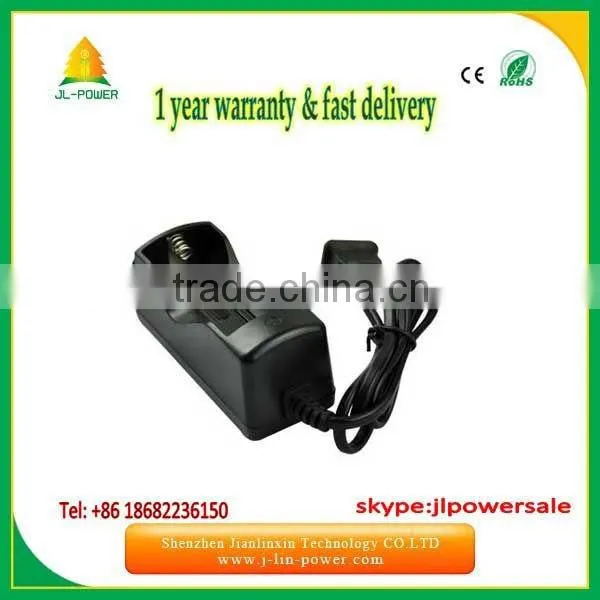 18650 black smart solar Battery Charger (110V~240)