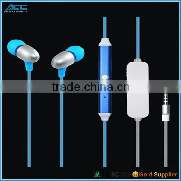 Smartphone Glow EL Headphone Earphone Flashing with Music Playing