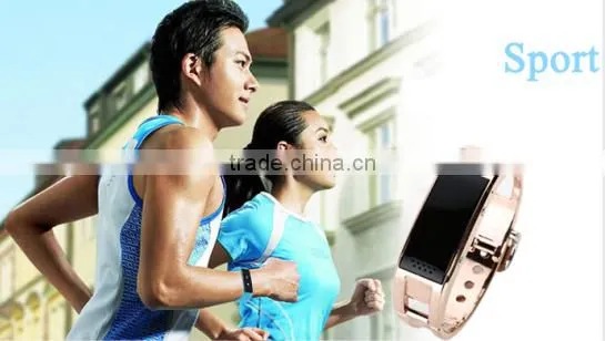 Latest model smart bracelet D8, metal bracelet Hot new product for 2015