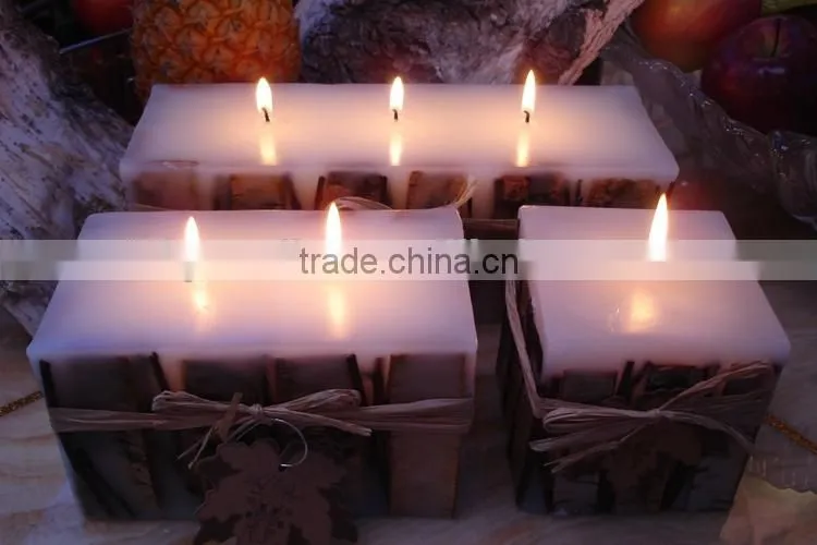 Large white candle with low price