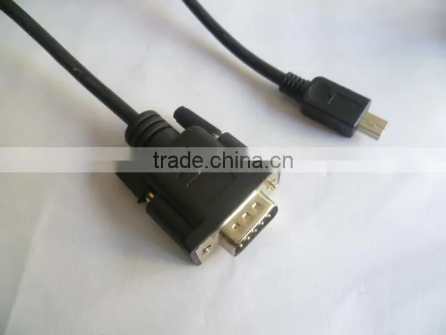 durable DB9M to mini5p cable