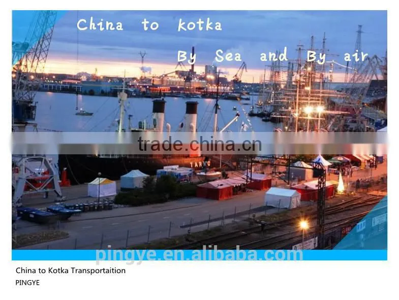 Sea Freight from Shantou Jieyang Chaozhou Shenzhen Guangzhou to KOTKA
