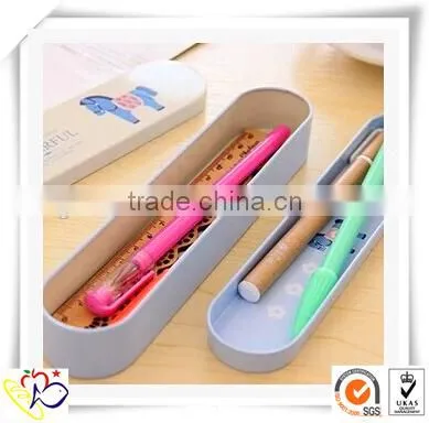 big sliding tin box/cute children cartoon metal pencil box/tin personalized pencil box