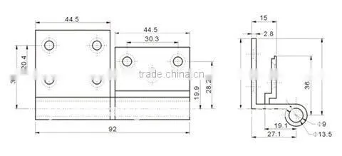 Casement Window & Door Hinge,Conceal Hinge