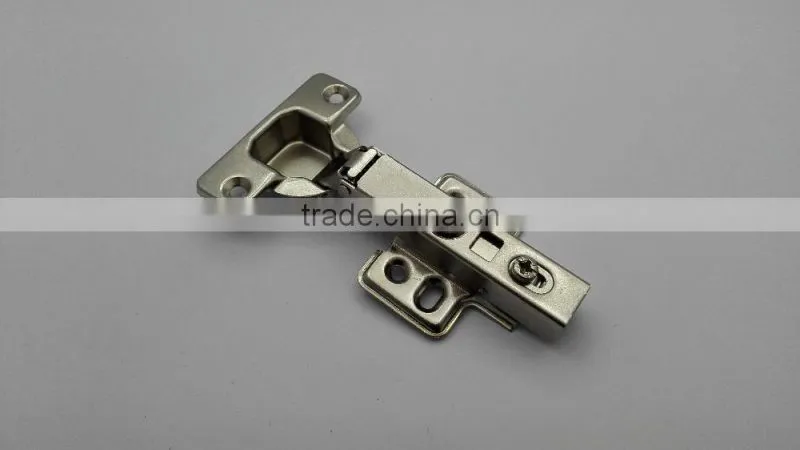 Soft closing furniture hydraulic hinge for door and cabinet