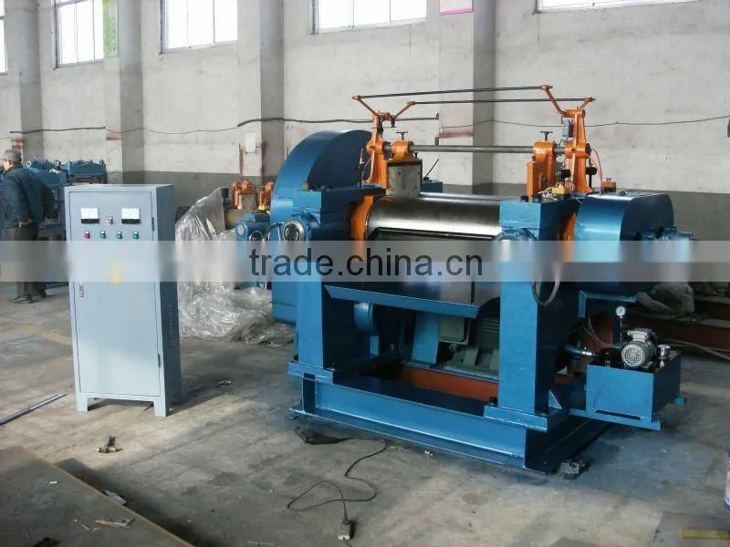 XK-160 Laboratory Mixing Mill Rubber Mixer / Laboratory Rubber Open Mixing Mill