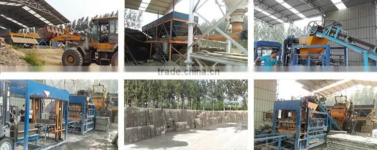 WANTE BRAND QT10-15 fly ash big capacity block making machine fully auto machine