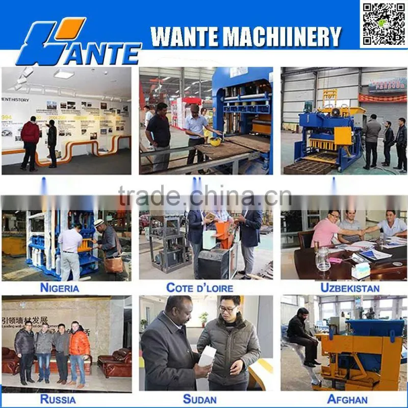 QT4-24 concrete block machinery,small production machinery,brick machinery equipment