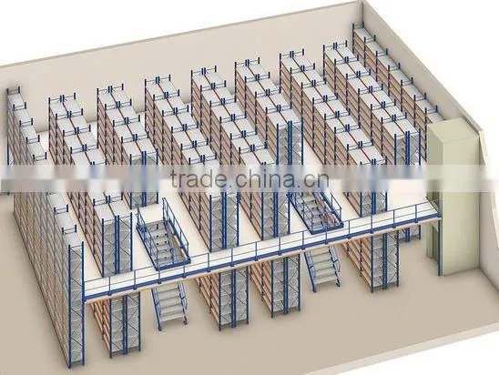 JT physical distribution Warehouse storage mezzanine rack
