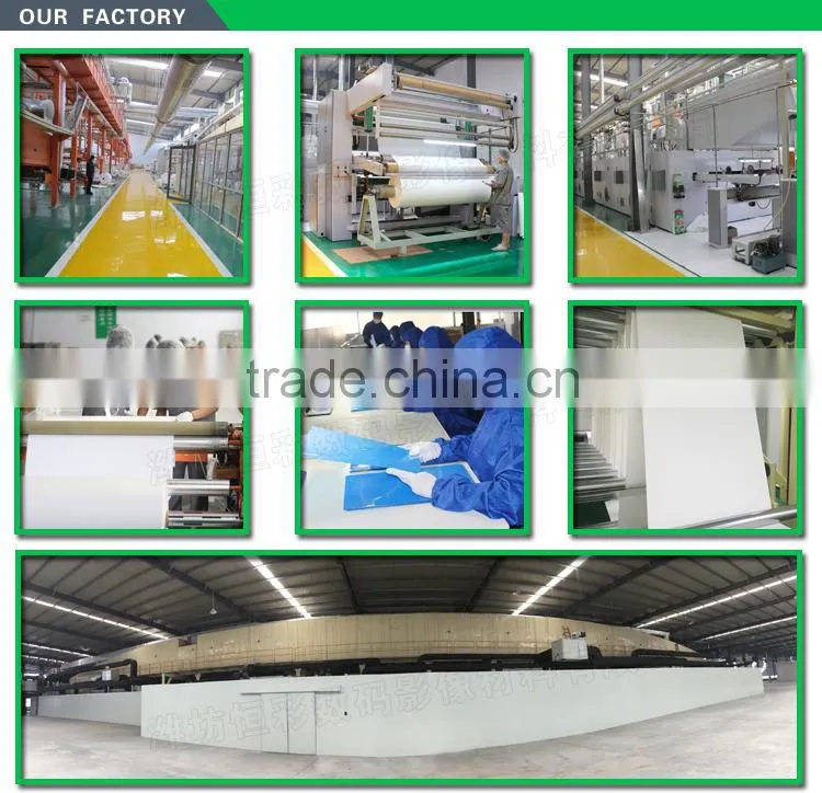 Inkjet printing banner fabric water resistant