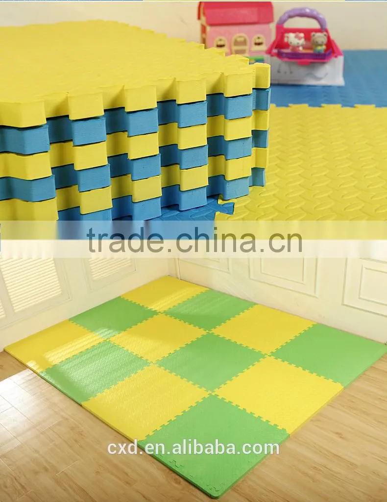 HOT cheap custom EVA floor puzzle mat for home