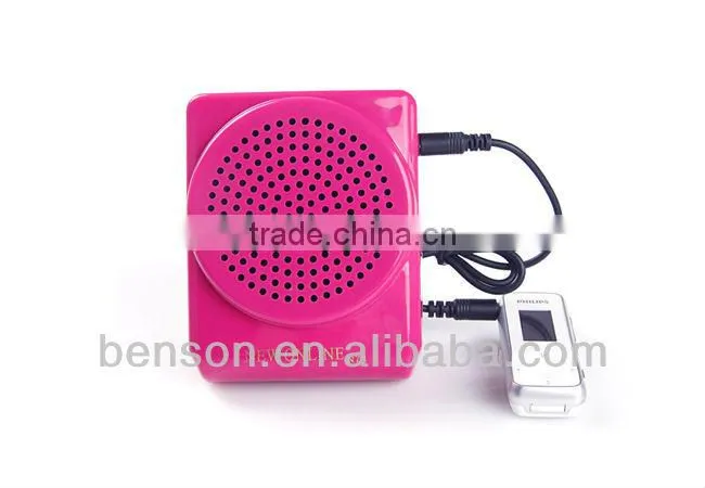 hotsale waistband amplifier , microphone,audio amplifier, megaphone N74 Red