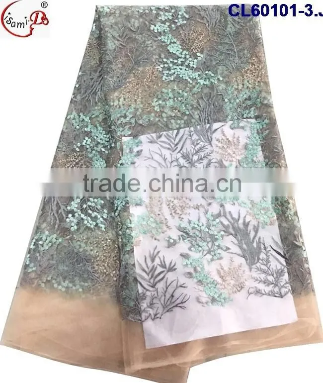 CL60101 Multi color elegant design tulle lace french net lace,tulle lace /french net lace fabric