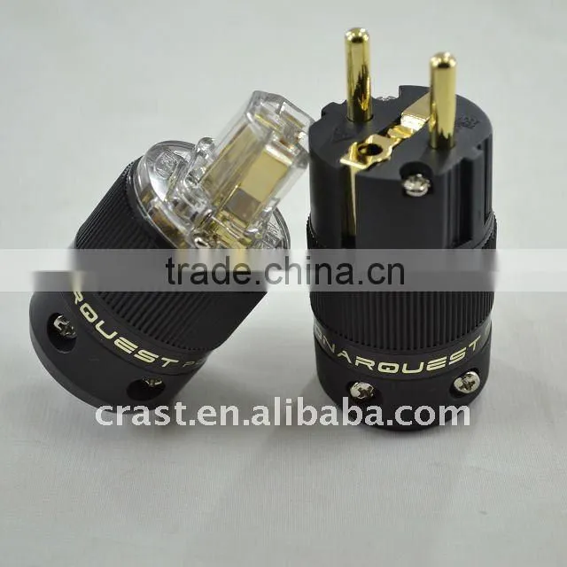 Audiocrast 24K Gold Plated SCHUKO Power Connector