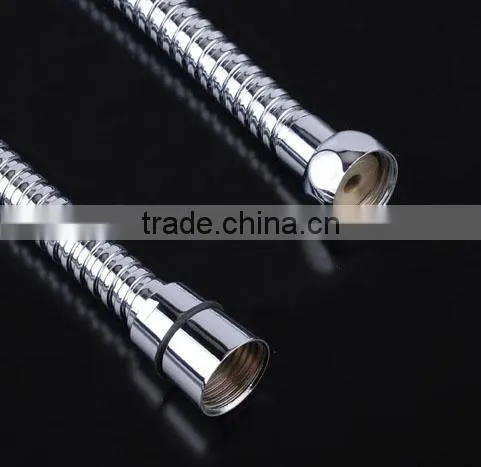 bath black silver stainless steel Shower hose