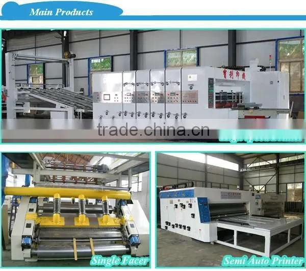 Automatic Die cutting Machine for Corrugated Cardboard/Carton boxes maker machine