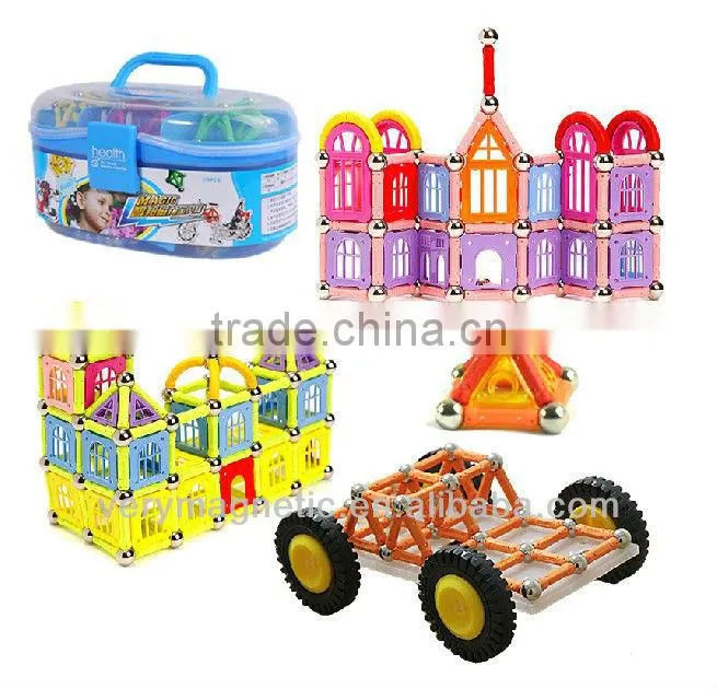Magnetic Toy,Magnetic Sticks and Ball Educational Puzzle Toys