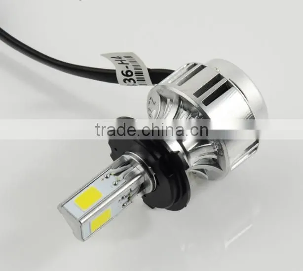 Hottest 36W 3300LM All In One H4 H7 H8 H9 H11 H13 9004 9005 9006 9007 car led light