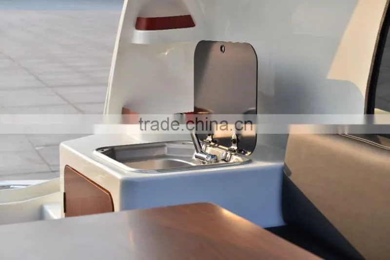 2016new type fiberglass boat trailer for sale