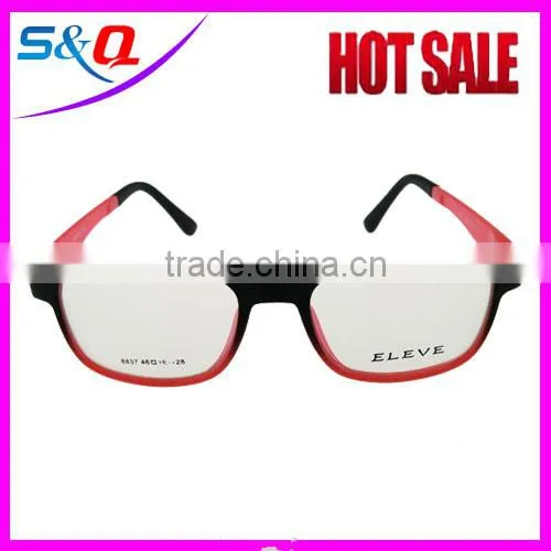 Fashionable italy design optical TR90 frame glasses custom logo optical glasses