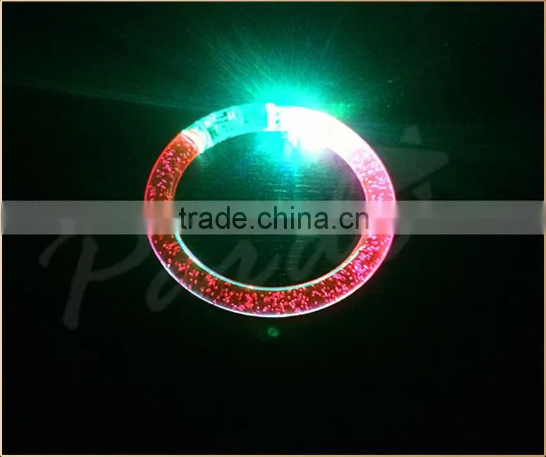 Party led acrylic blinking light bracelet