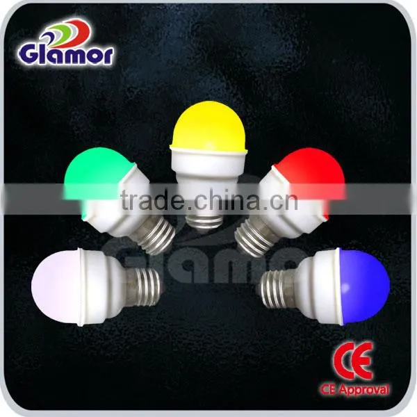 CE approved 1.5W E27/B22/E26 LED decorative bulb,220-240V