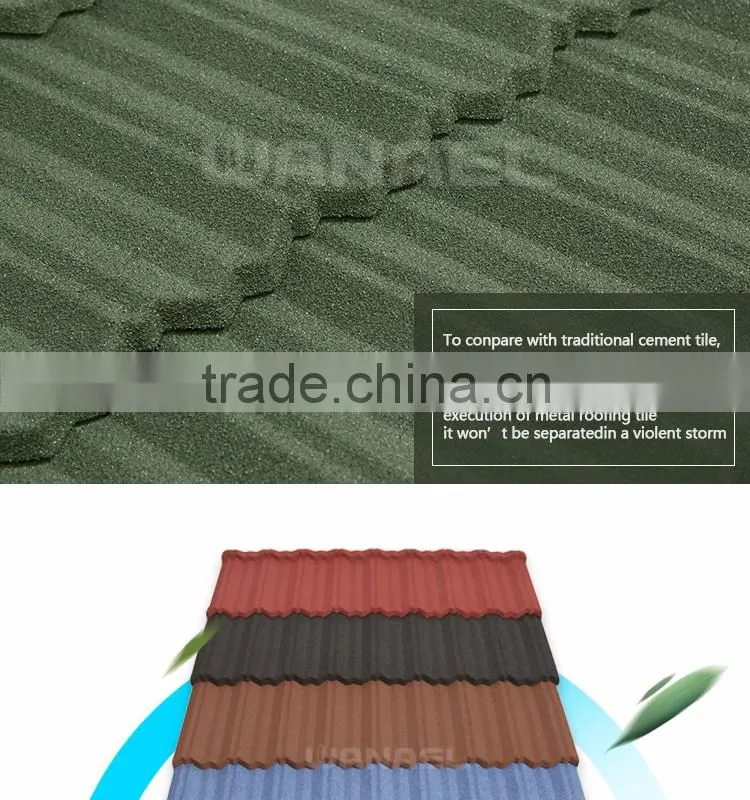 Wanael high strength sheet and noisy resistance discount aluminum metal roof tile