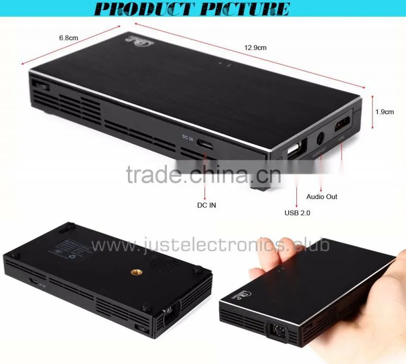 Yes Portable and 50-100LM Brightness latest projector mobile phone