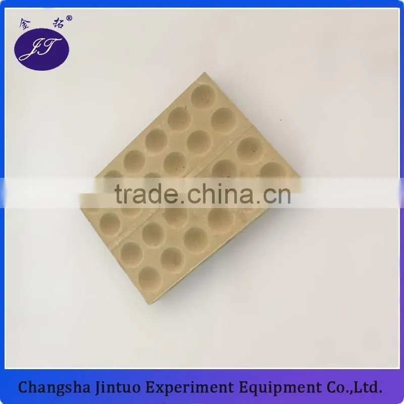 china supplier bullion blocks and Fire Assay ceramic cupel