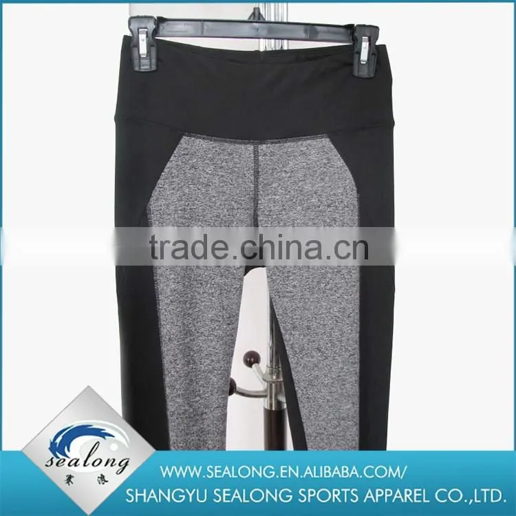 Wholesale Instock items Ladies fashion Women's color matching leggings