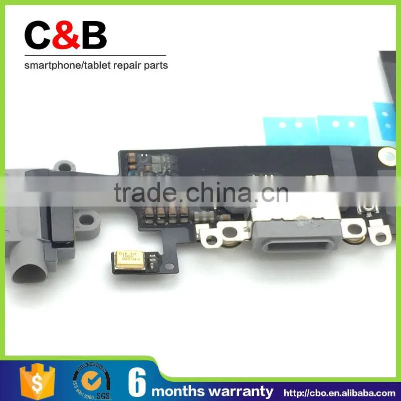 For iPhone6 plus Charging Port connector dock Flex Cable with Headphone jack