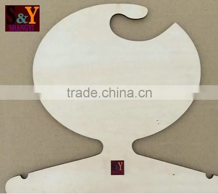 high quality girl velvet suit hangers wooden girl hanger