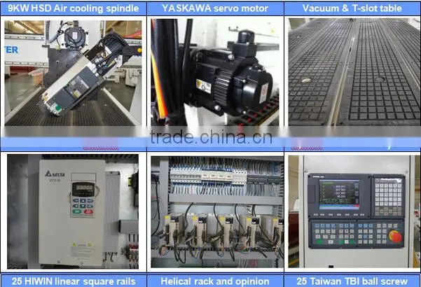 china 1325 cnc wood carving machine 6090 cnc wood router 5-axis cnc router 6040