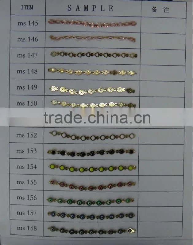 2014 New Design Fancy Brass Chain used for jewelry, garmnt, handbag in different shape
