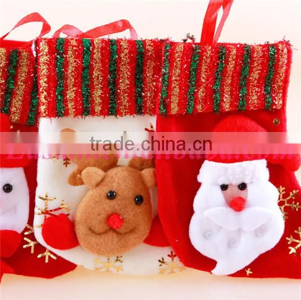 High quality bulk christmas stockings wholesale christmas decorations