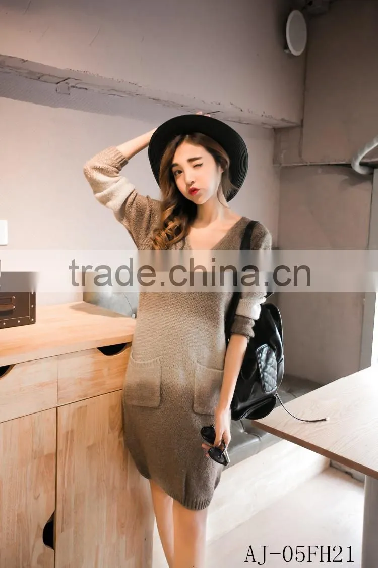 Female loose top dress