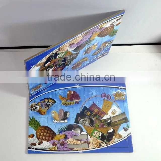 hot sell intelligence toy DIY paper puzzle