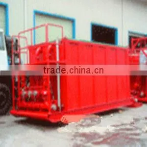 Offshore fracturing unit