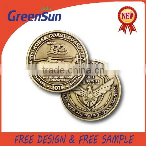 Alibaba china Promotion personalized china gold plated coin
