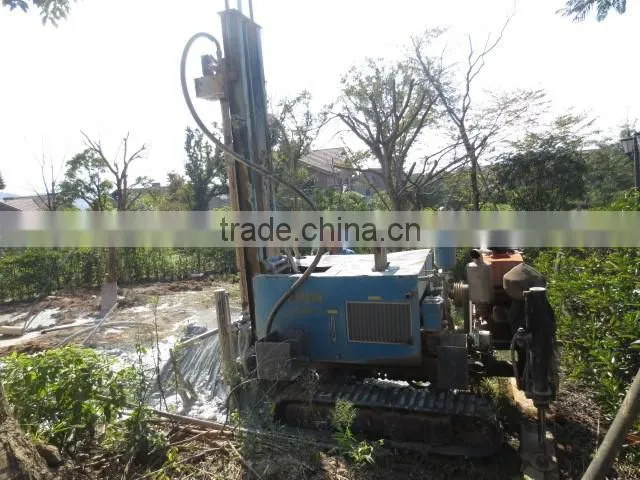 SK150D crawler mounted portable water well drilling rig