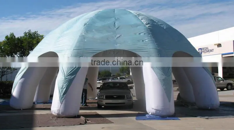 Hot selling customized PVC inflatable spider tents for event festivals