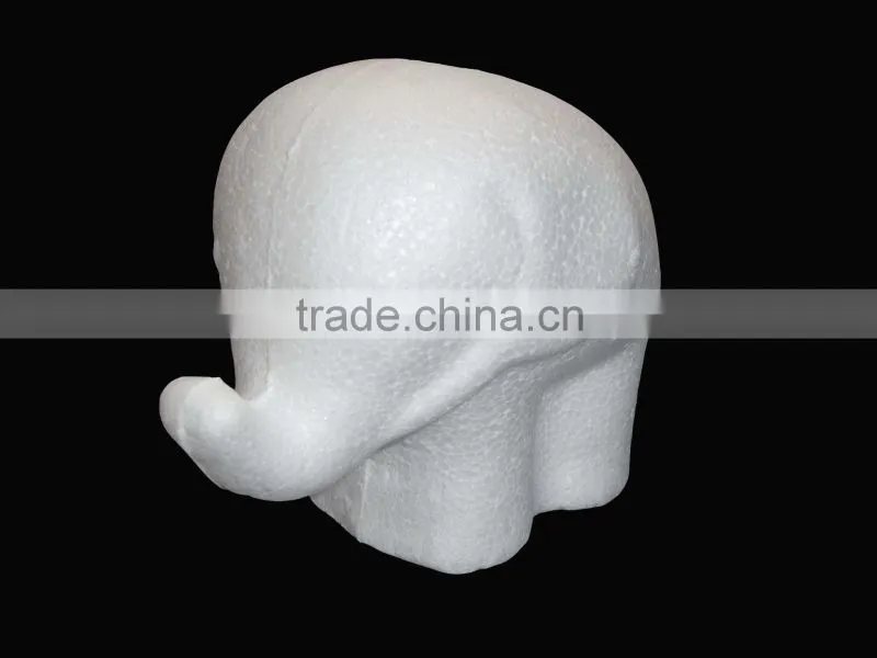 YIPAI white foam elephant toy