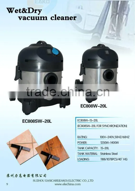 cleaning machine for wet an dry