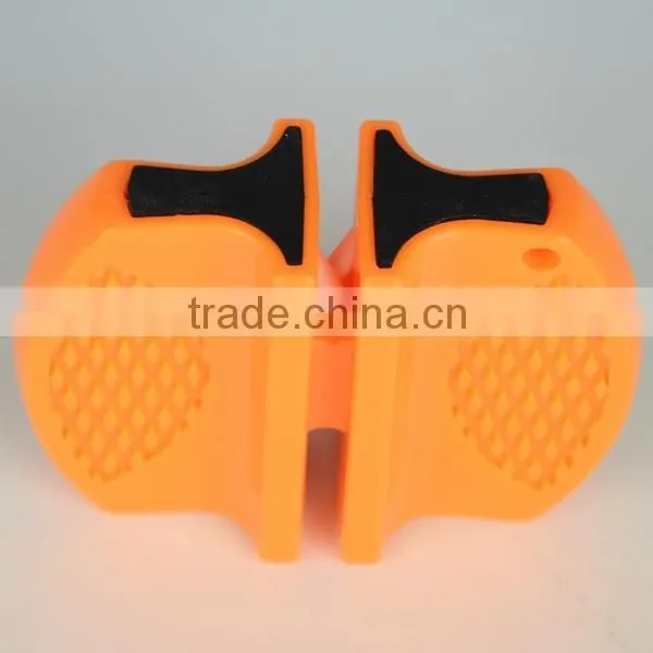 2-Step Portable/Pocket Knife Sharpener with Key Chain